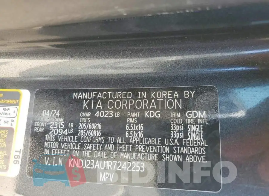 KNDJ23AU1R7242253 Photo# 12