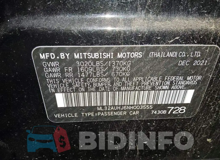 ML32AUHJ6NH003555 Photo# 12