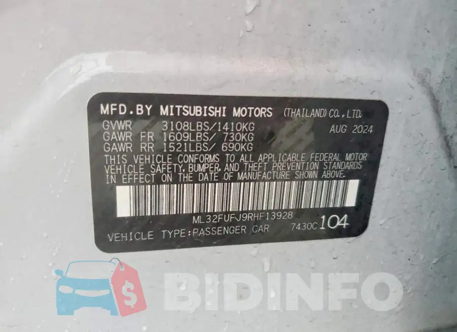 ML32FUFJ9RHF13928 Photo# 12