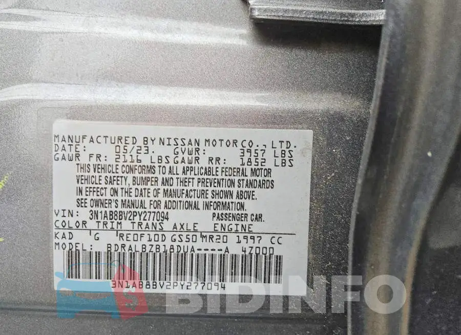 3N1AB8BV2PY277094 Photo# 13