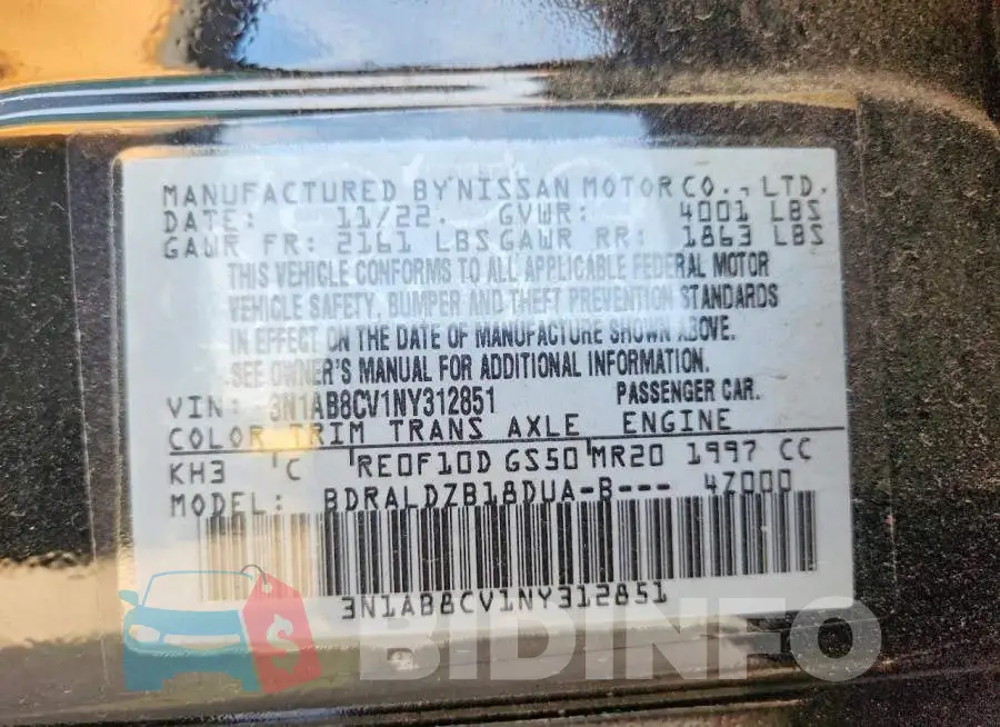 3N1AB8CV1NY312851 Photo# 12