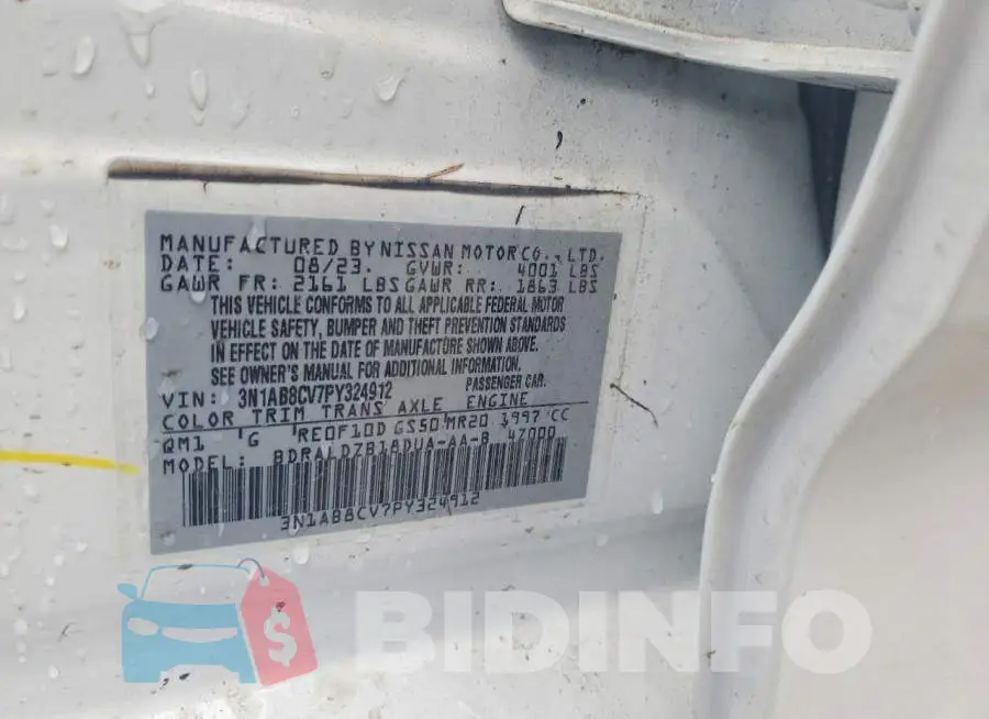 3N1AB8CV7PY324912 Photo# 12