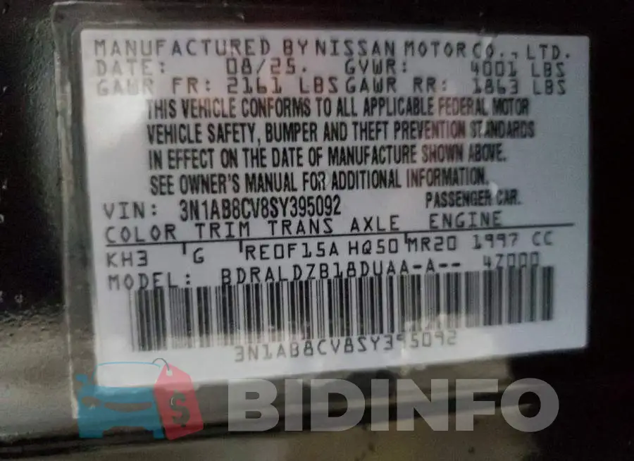 3N1AB8CV8SY395092 Photo# 13