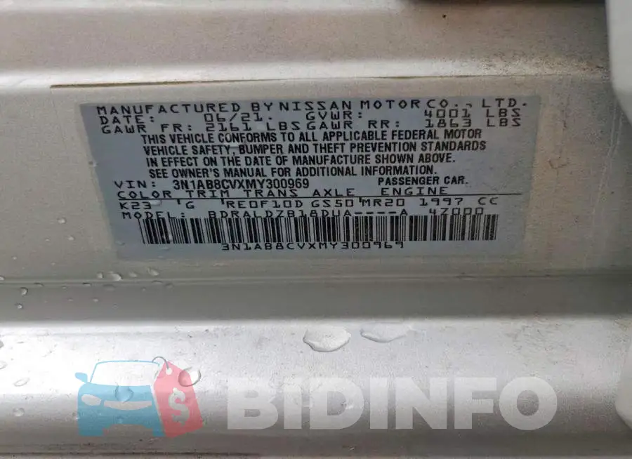 3N1AB8CVXMY300969 Photo# 12