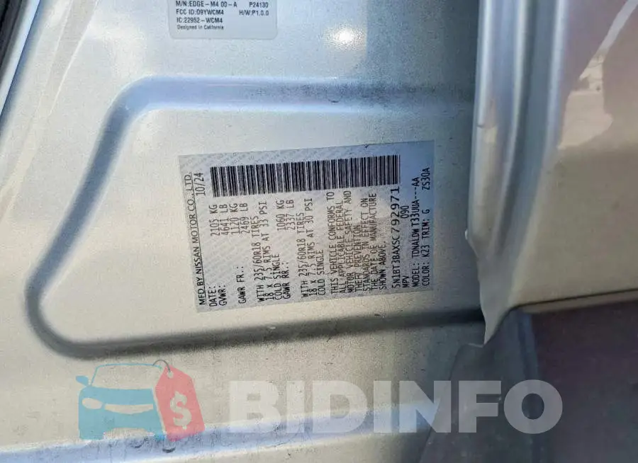 5N1BT3BAXSC792971 Photo# 13
