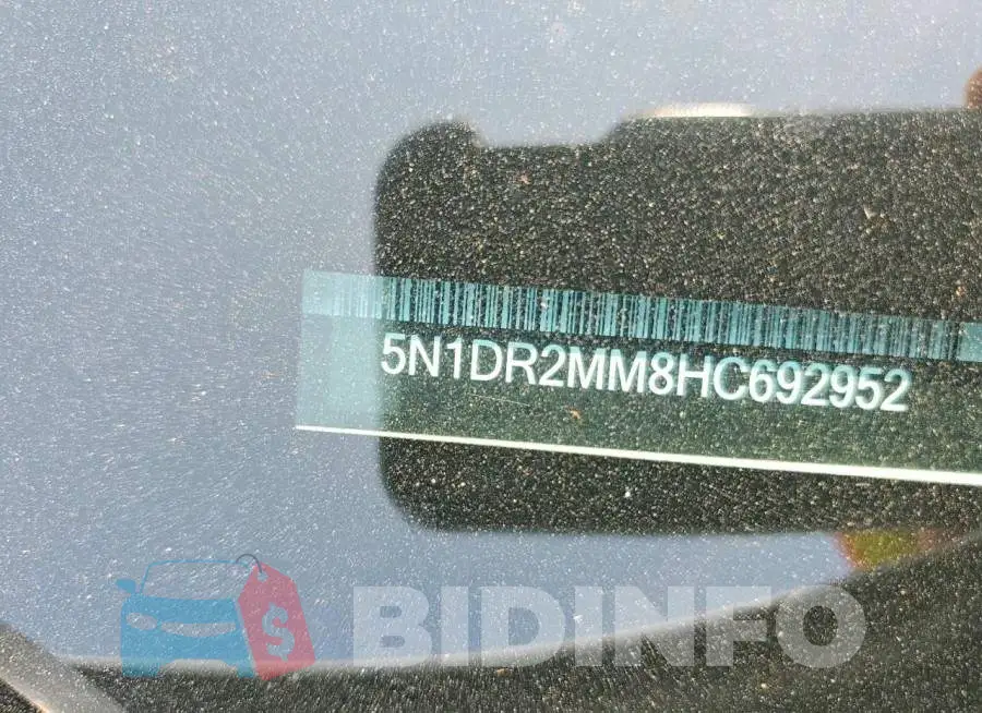 5N1DR2MM8HC692952 Photo# 13