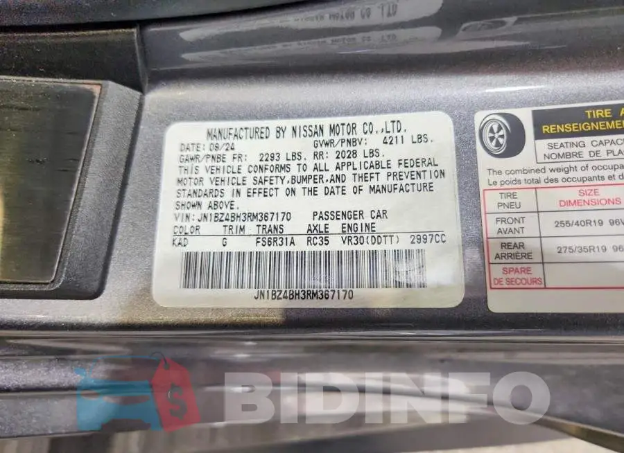 JN1BZ4BH3RM367170 Photo# 12