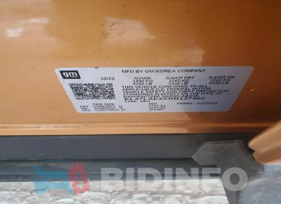 KL47LAE2XRB137402 Photo# 12