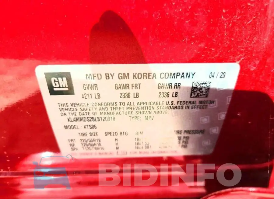 KL4MMDS28LB120918 Photo# 13