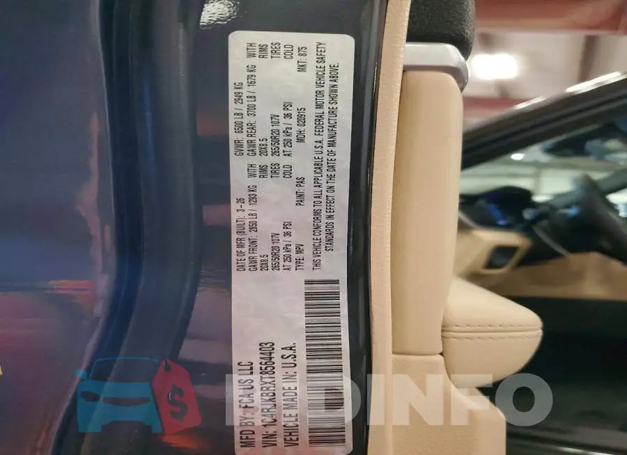 1C4RJKBRXT8564403 Photo# 13