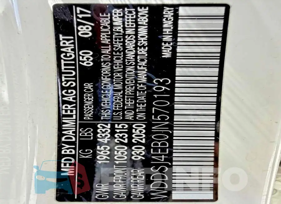 WDDSJ4EB0JN570193 Photo# 15