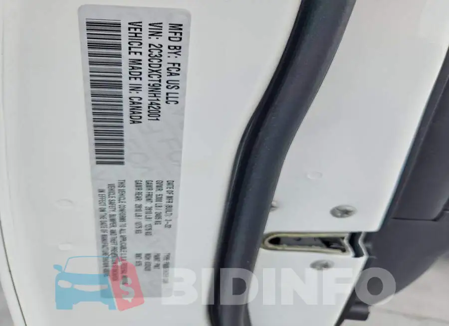 2C3CDXCT9NH142001 Photo# 13