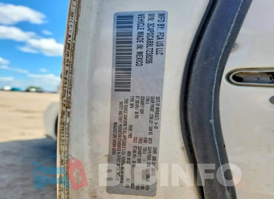 3C4PDCAB8LT238206 Photo# 13
