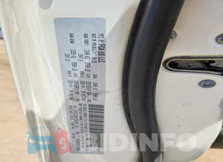 3C4PDCGBXKT862594 Photo# 13