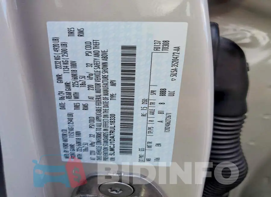5LMCJ1DA7RUL18330 Photo# 13
