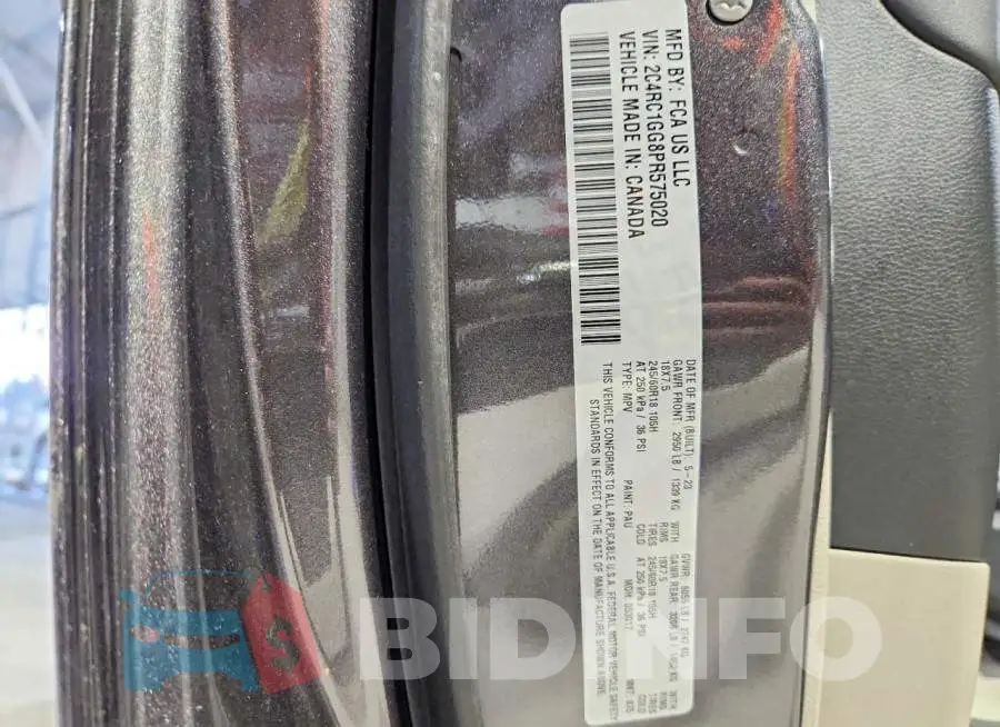 2C4RC1GG8PR575020 Photo# 13