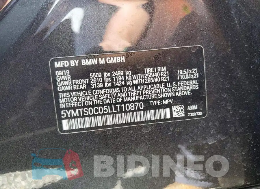 5YMTS0C05LLT10870 Photo# 13