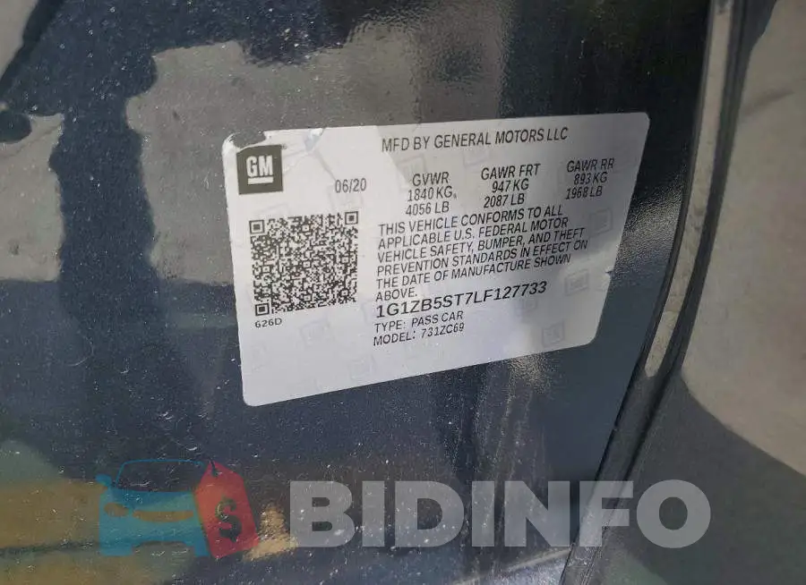 1G1ZB5ST7LF127733 Photo# 12