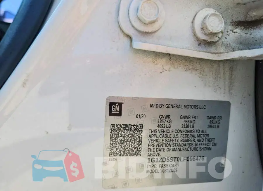 1G1ZD5ST0LF096478 Photo# 12