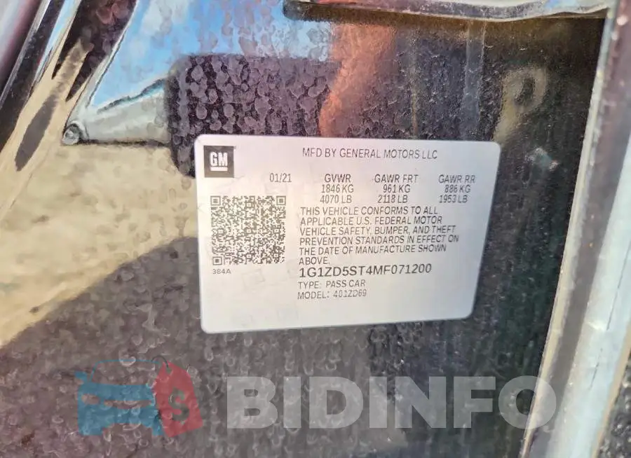 1G1ZD5ST4MF071200 Photo# 12