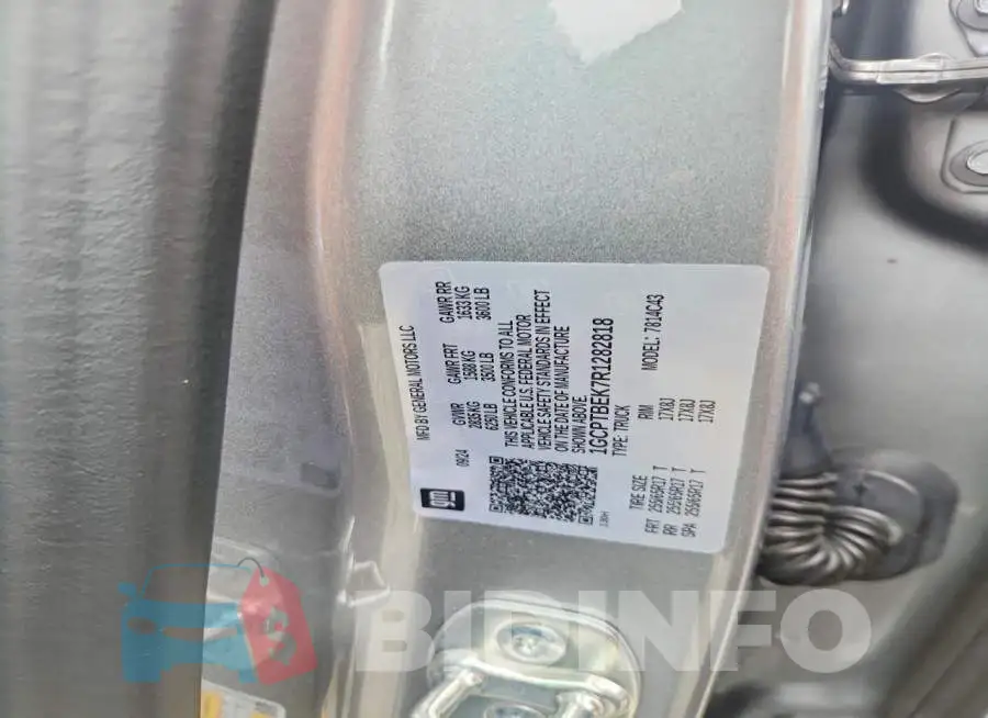 1GCPTBEK7R1282818 Photo# 12