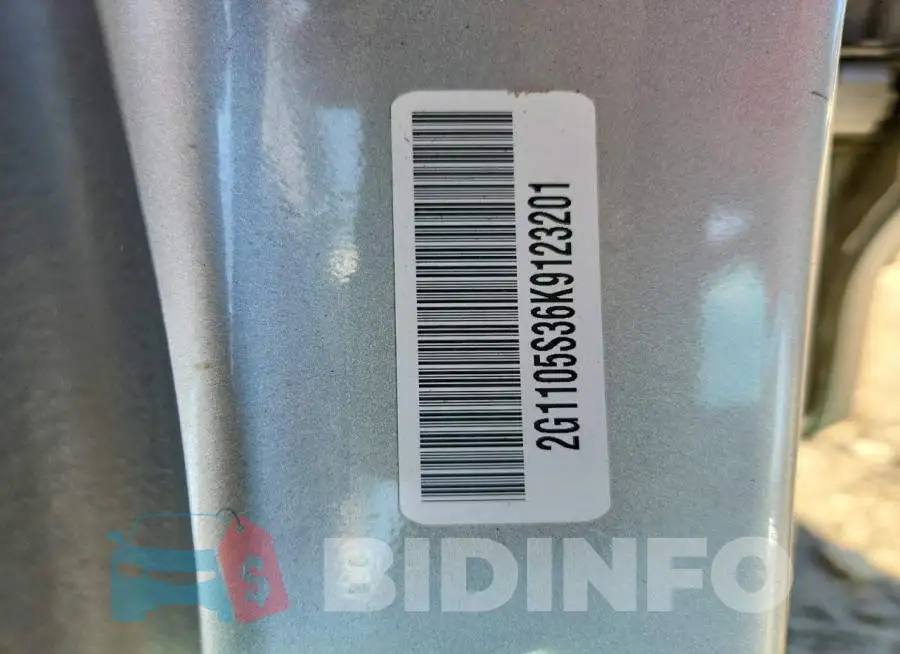 2G1105S36K9123201 Photo# 13