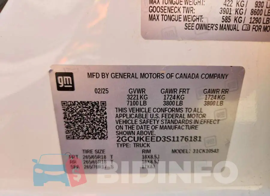 2GCUKEED3S1176181 Photo# 13