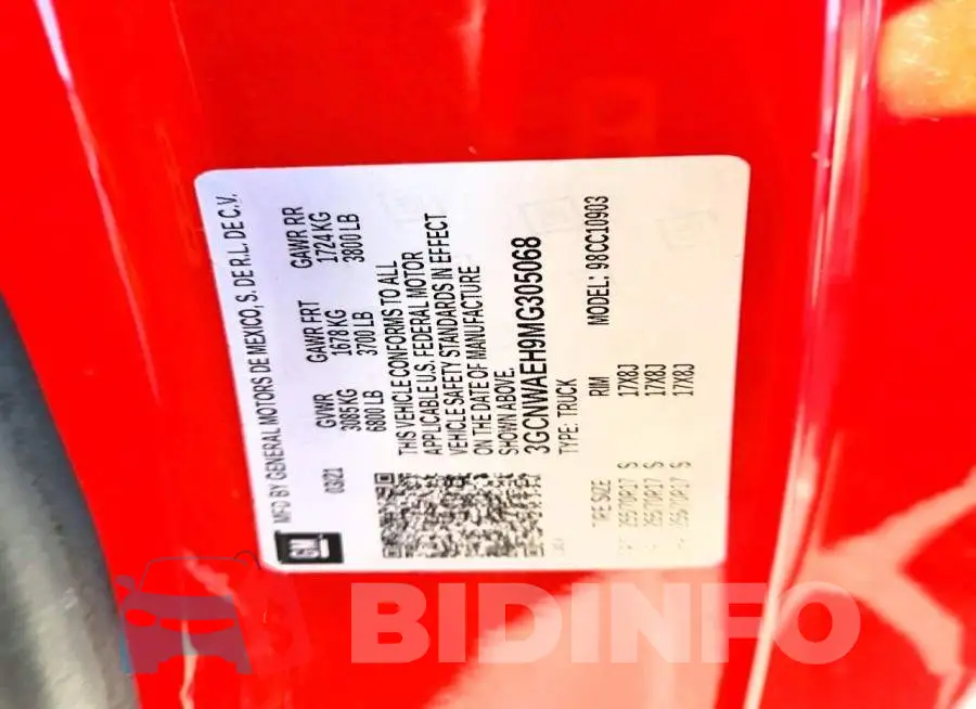 3GCNWAEH9MG305068 Photo# 12
