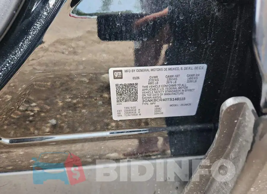 3GNKBCR40TS148115 Photo# 13