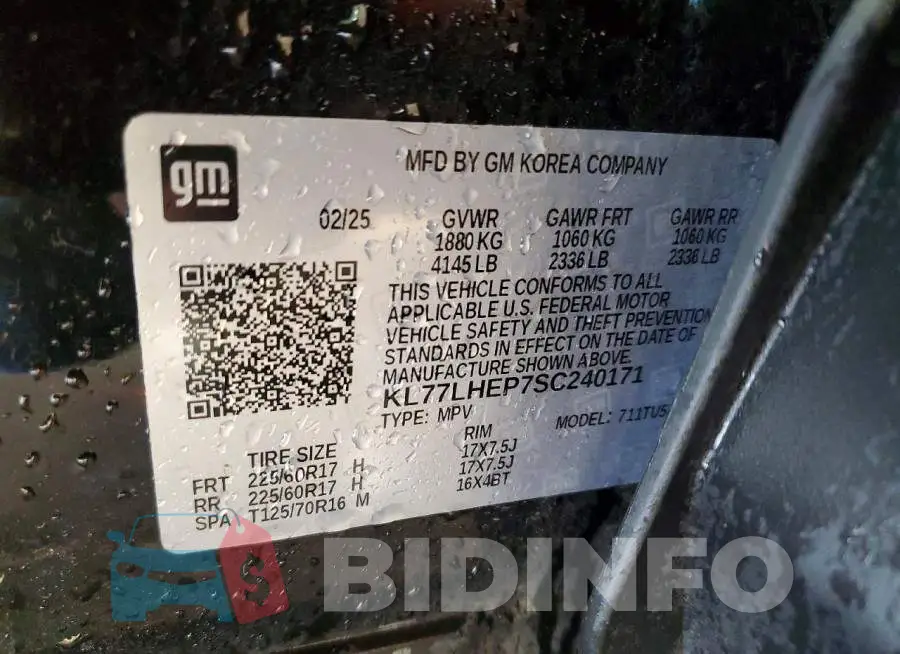 KL77LHEP7SC240171 Photo# 13