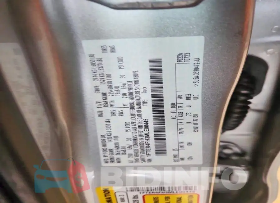 1FTER4FH3MLE00445 Photo# 12