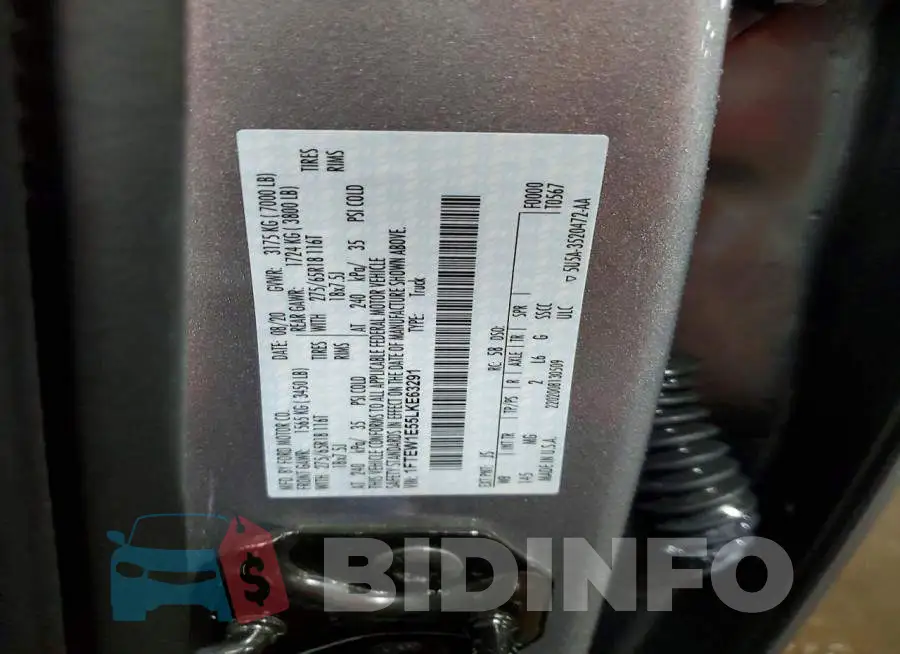 1FTEW1E55LKE63291 Photo# 12