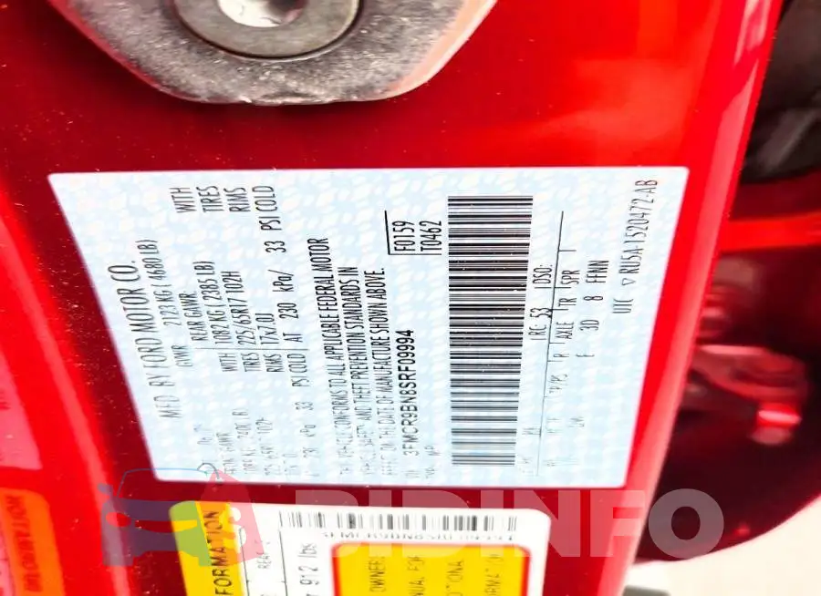 3FMCR9BN8SRF09994 Photo# 14