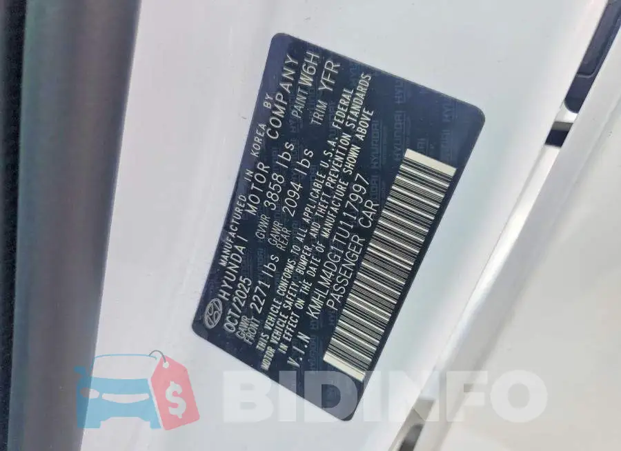KMHLM4DG1TU117997 Photo# 13