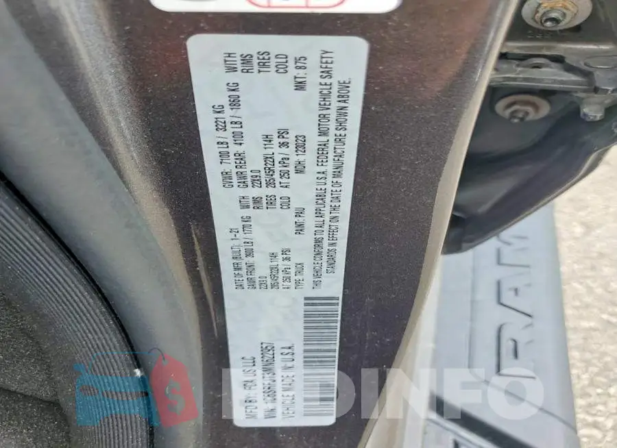 1C6SRFJT3MN622957 Photo# 12