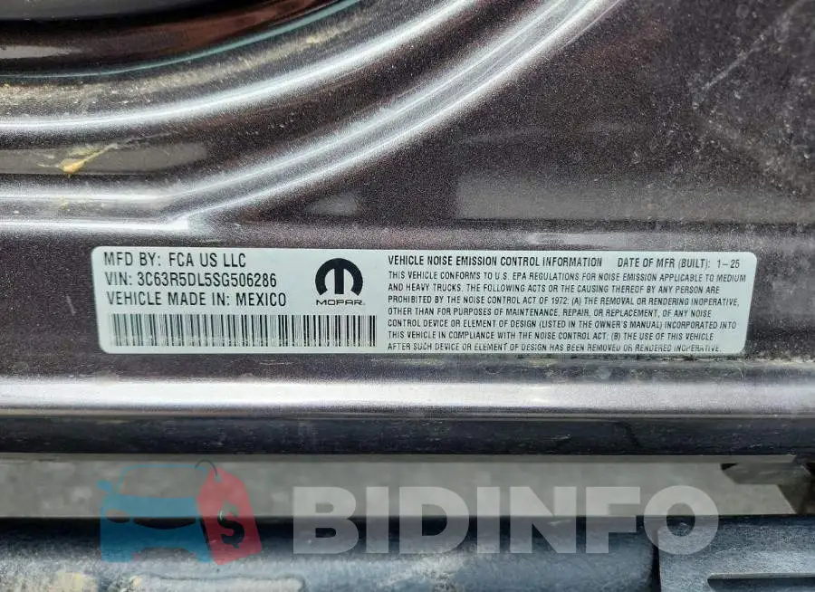 3C63R5DL5SG506286 Photo# 12