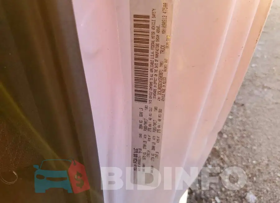3C6JR6DG1KG503871 Photo# 13