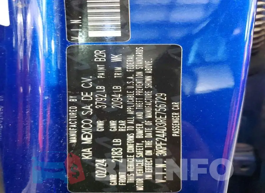 3KPF24AD3RE756729 Photo# 12