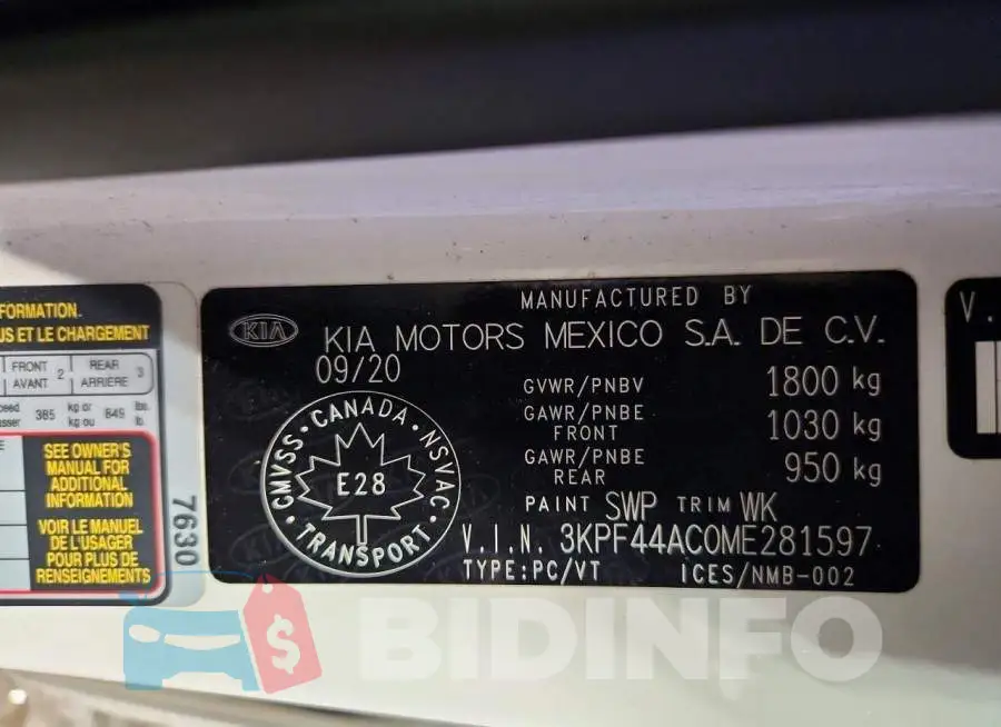3KPF44AC0ME281597 Photo# 13