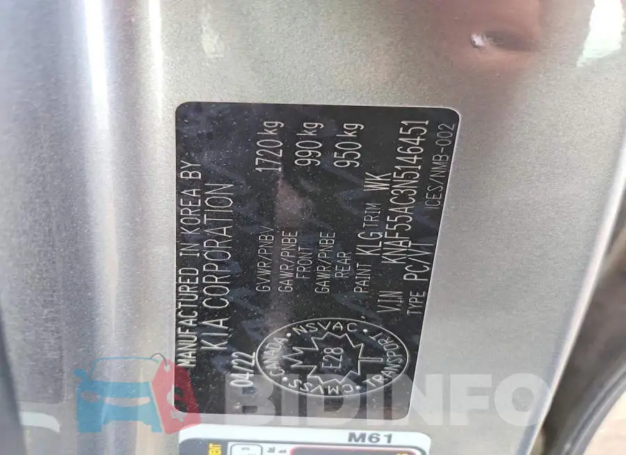 KNAF55AC3N5146451 Photo# 12