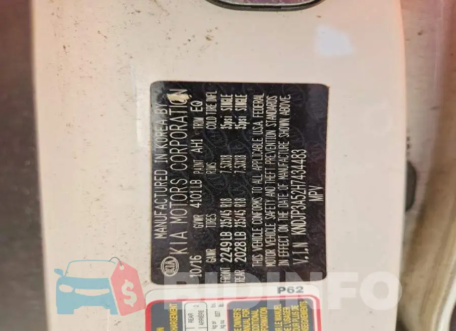 KNDJP3A52H7434483 Photo# 12