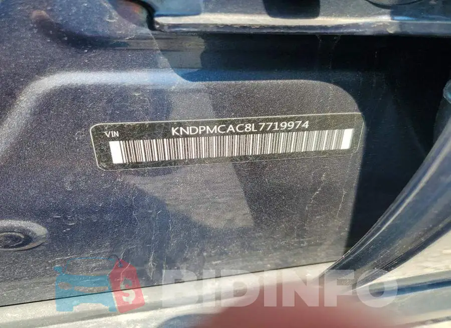 KNDPMCAC8L7719974 Photo# 14