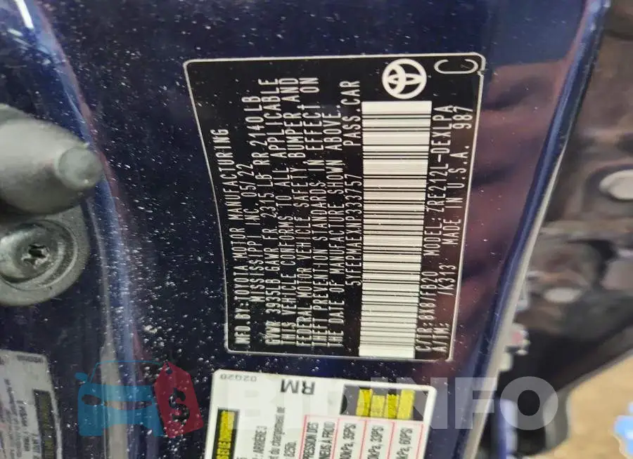 5YFEPMAEXNP333757 Photo# 13