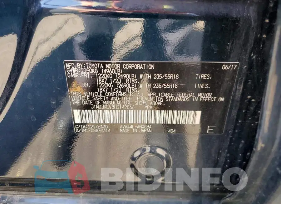 JTMDJREV8HD142866 Photo# 13