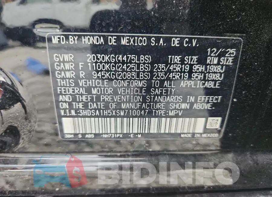 3HDSA1H5XSM710047 Photo# 13