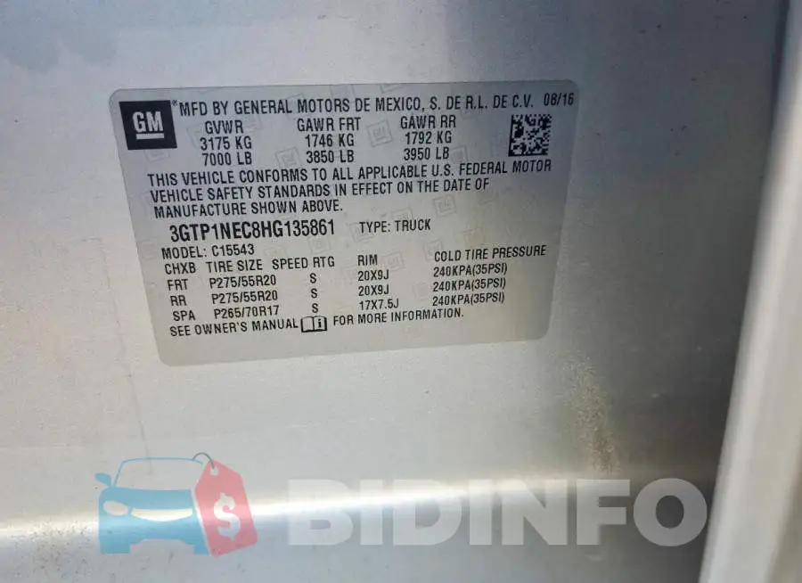3GTP1NEC8HG135861 Photo# 12