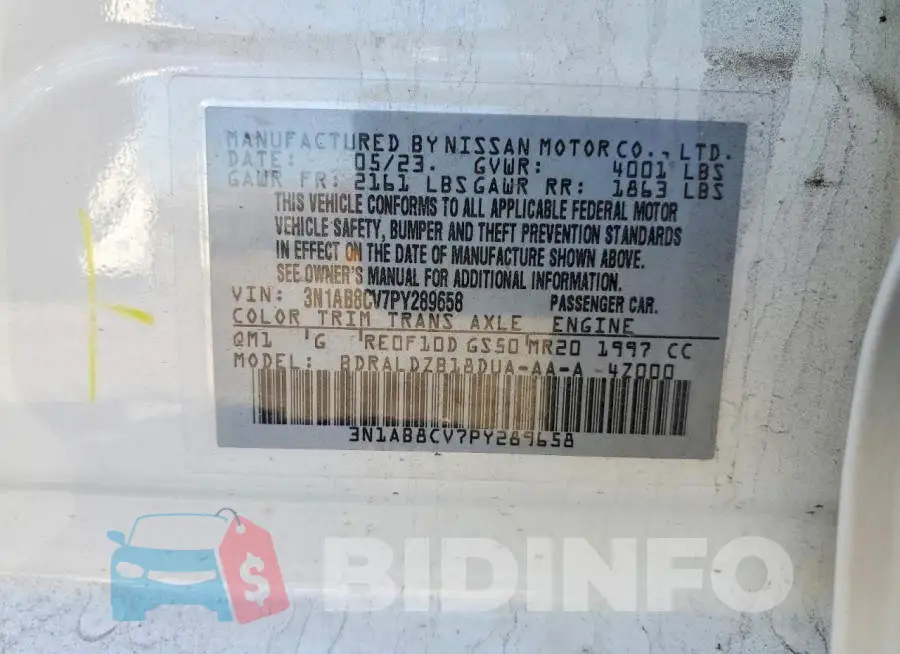 3N1AB8CV7PY289658 Photo# 12