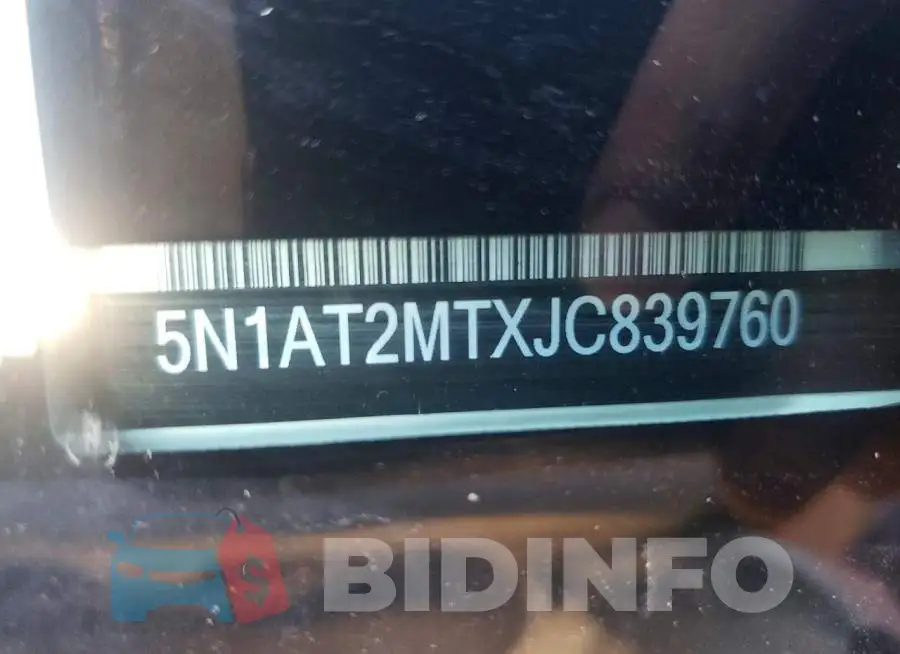5N1AT2MTXJC839760 Photo# 13