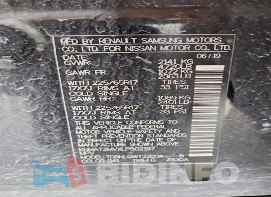 KNMAT2MVXLP502197 Photo# 13