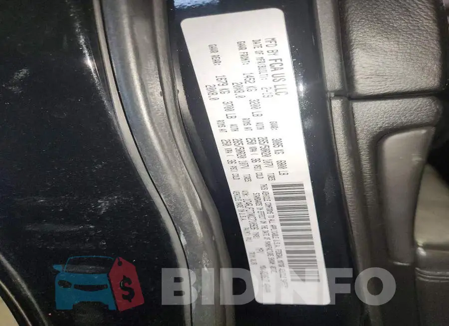 1C4RJFCTXKC710926 Photo# 14